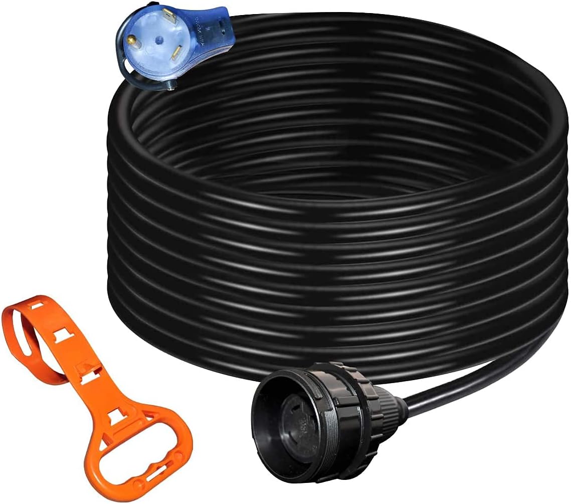 30 Amp RV Power Extension Cord, 100Ft C521