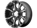 16x8 8x165.1 Black/Milled Wheel Rim T74984
