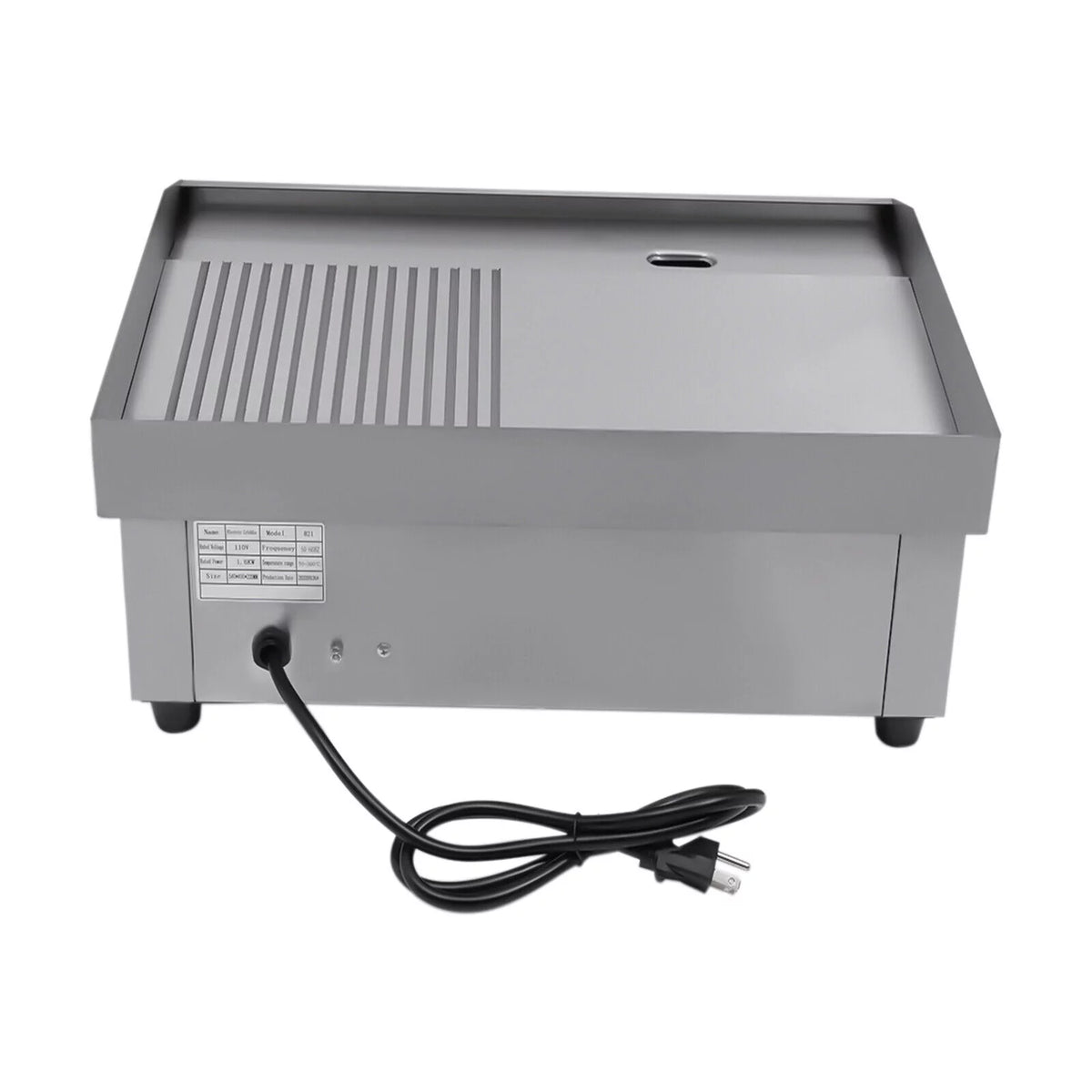 1600W 22" Electric Griddle Flat Top Grill Z911
