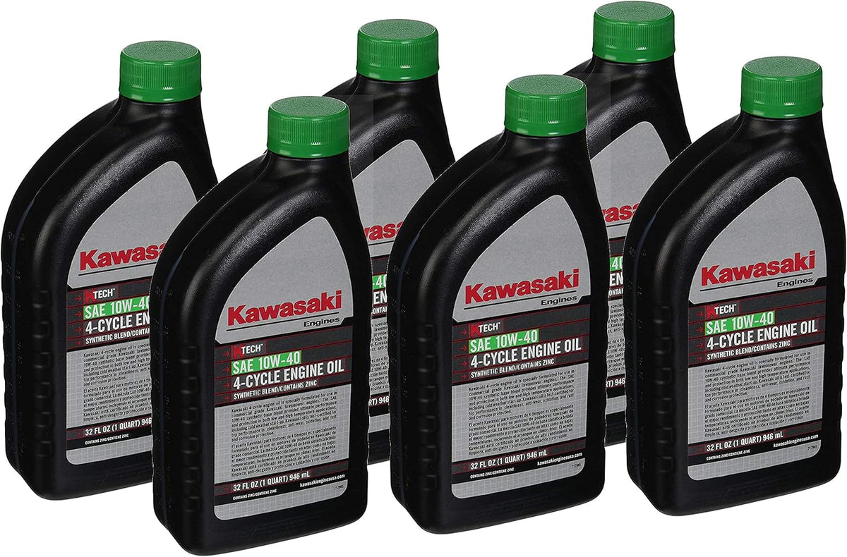 Pack of 6 SAE 10W-40 4-Cycle Engine Oil T50330