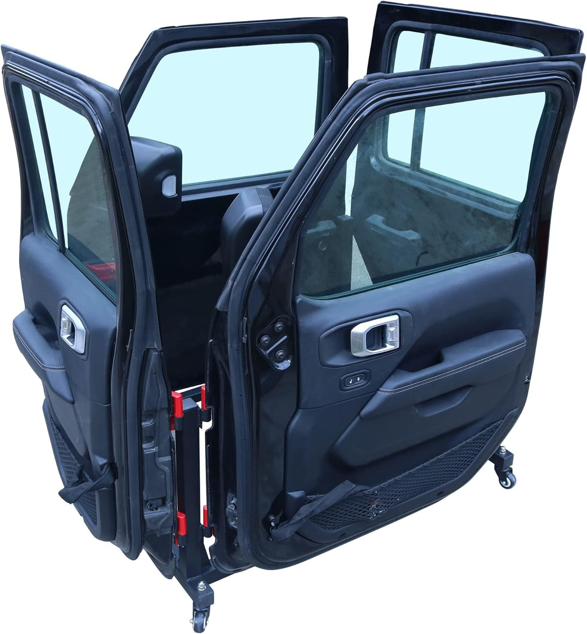 Black Door Hanger Storage Rack K486
