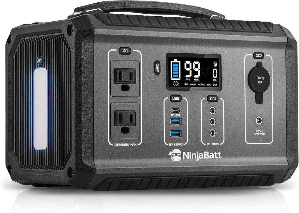 300W Portable Power Station 280Wh Solar Generator M234