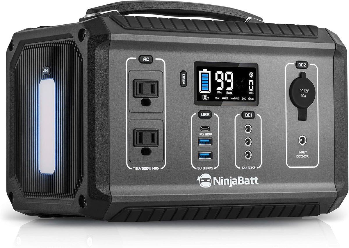 300W Portable Power Station 280Wh Solar Generator M234