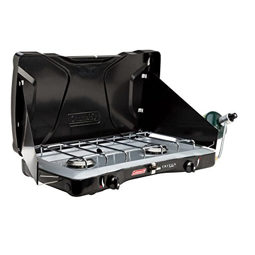 Coleman Triton 2-Burner Propane Camping Stove Q3511