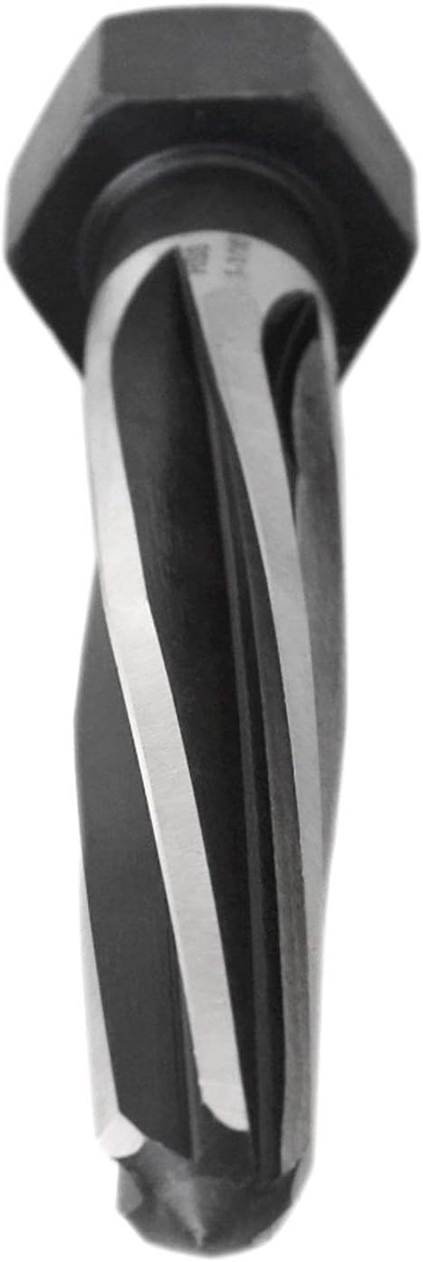 1-1/16'' by 5'' Flute Length Hex Shank H.S.S. Aligning Reamer, 7'' Oal, Spiral Flute, Pack of 2 S517