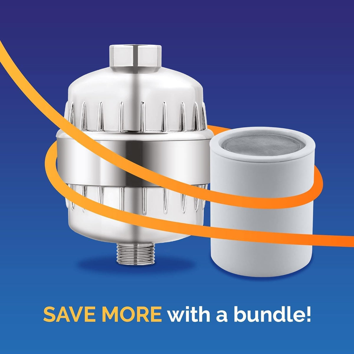 Shower Filter with 2 Filter Cartridges C477