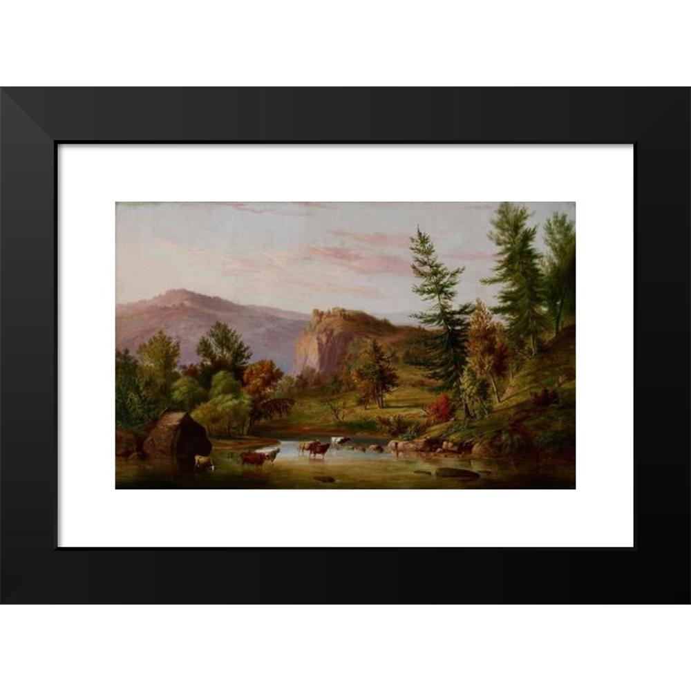 Black Modern Framed Museum Art Print V138086