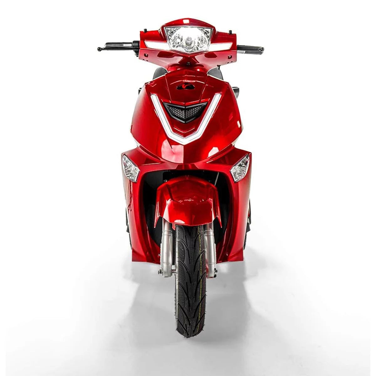 Red 3 Wheel Mobility Scooter, 300 lb. Weight Capacity U26070