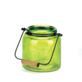Green Jar Candle Lantern D889