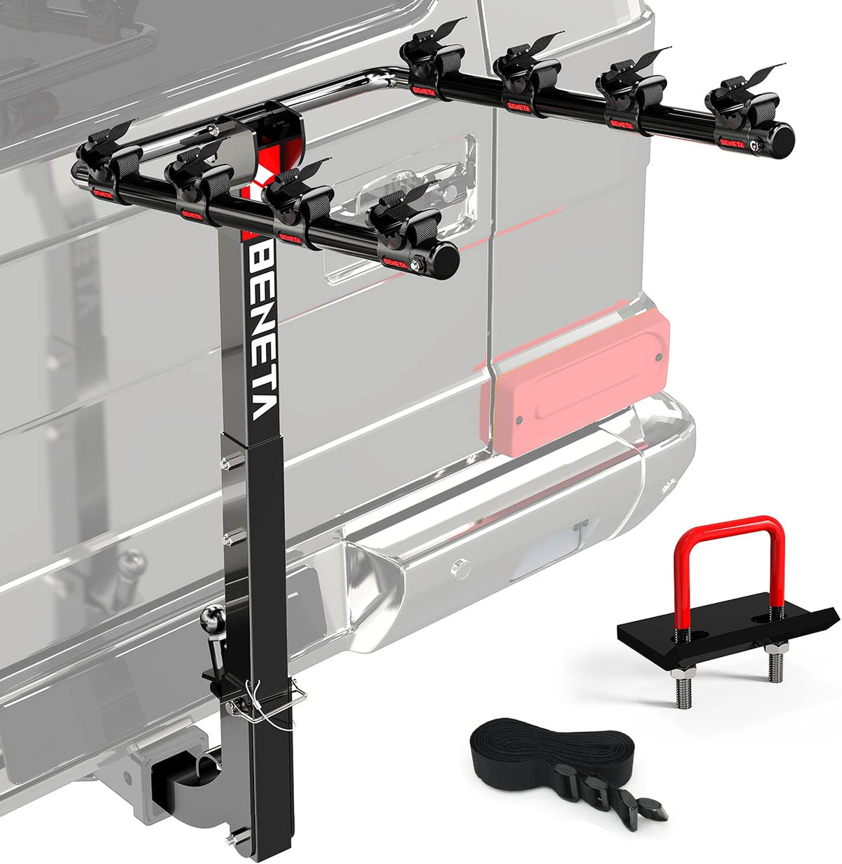 4 Bike Hitch Mount Bike Rack G638142