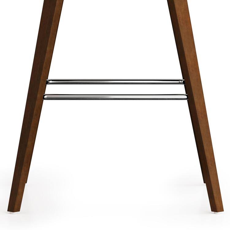 Black Bentwood Counter Height Stool Set of 2 F589697