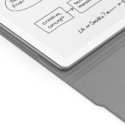Plant-Based Leather Folio Cover with Magnetic Attach H6492