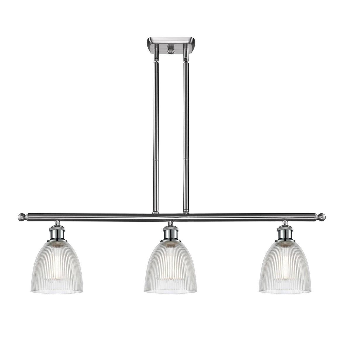 Brushed Satin Nickel 3 Light Island Light O930397