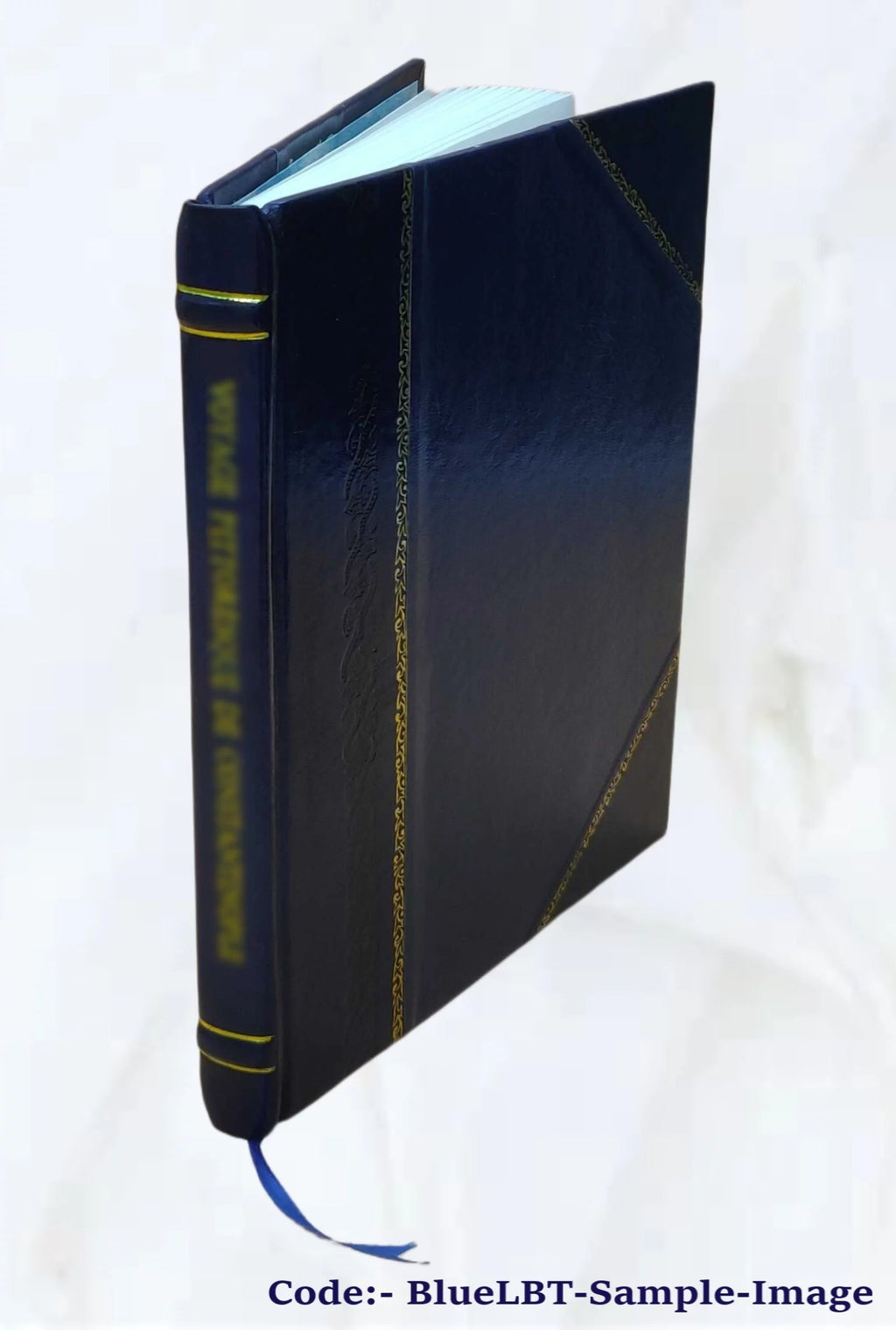 Wheat and Barley Crosses Leather Bound Z864