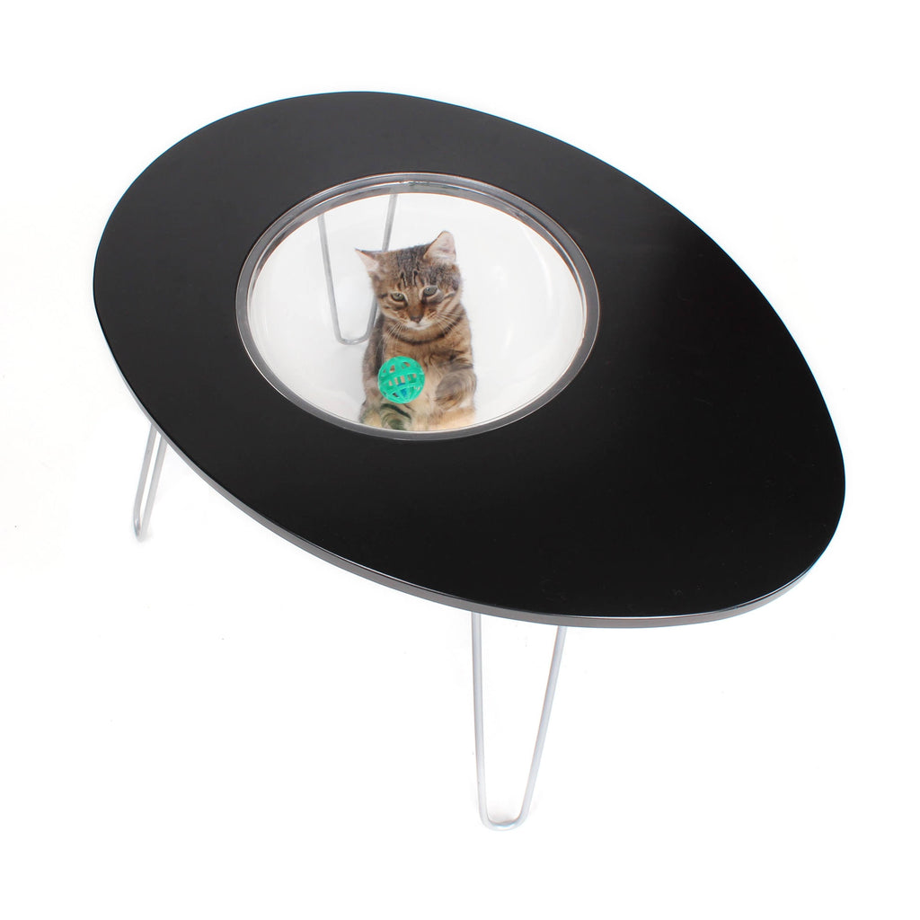 Raised Cat Bed and Side Table Q54970