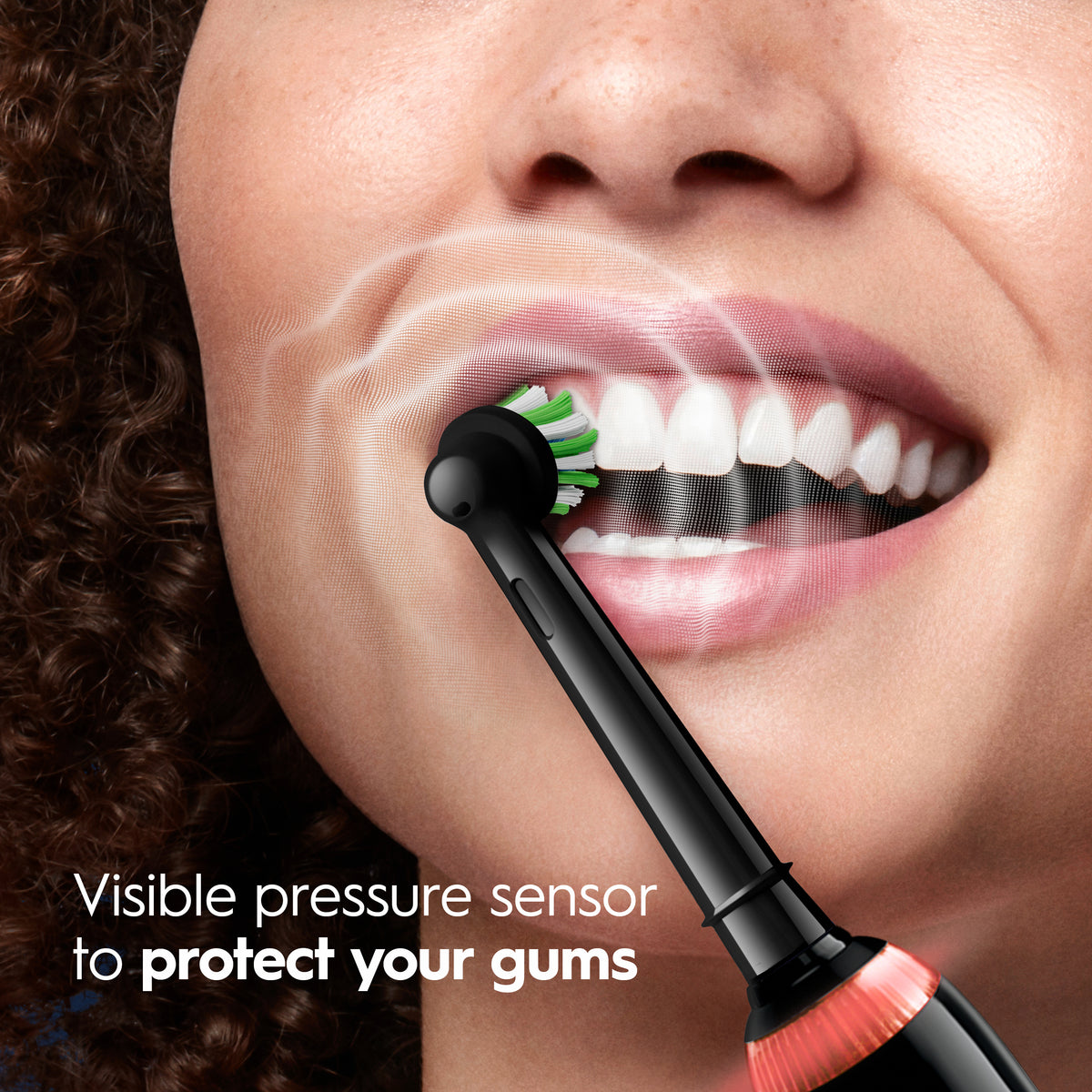Black Electric Toothbrush with Bluetooth Connectivity T62107