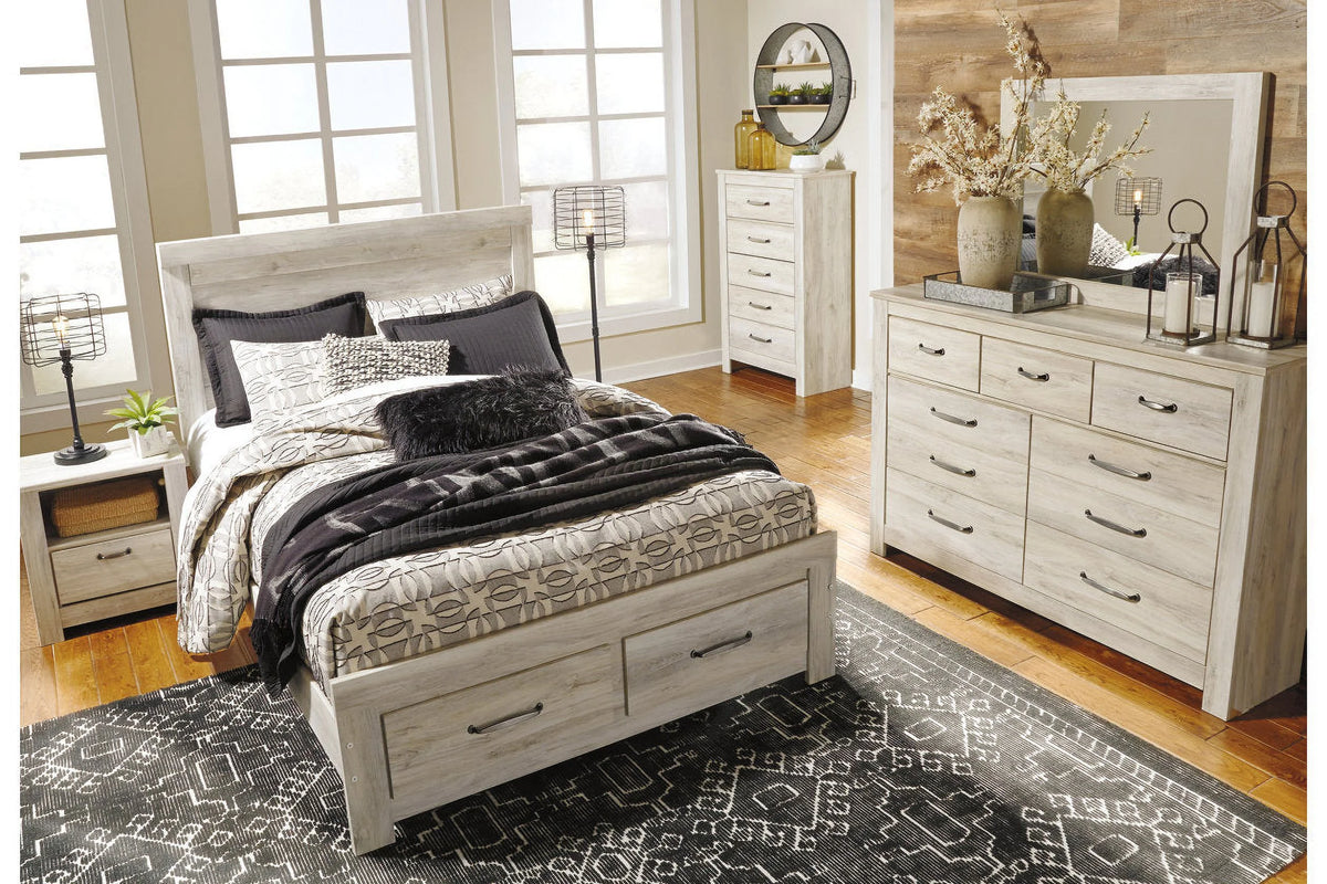 Whitewash 7 Drawer Dresser X672