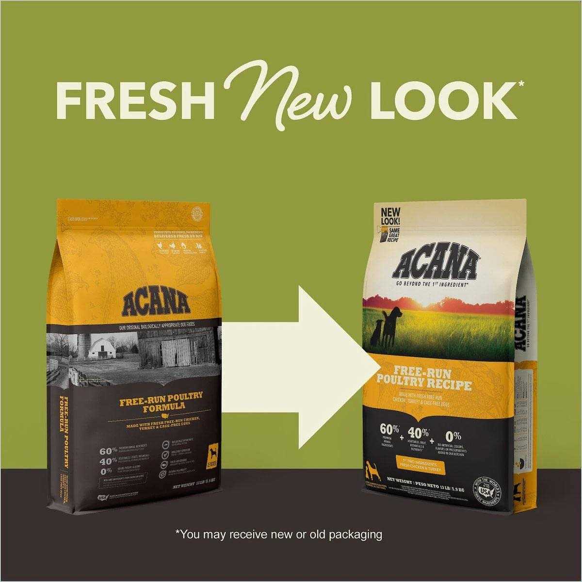 Free-Run Poultry Dry Dog Food V707709