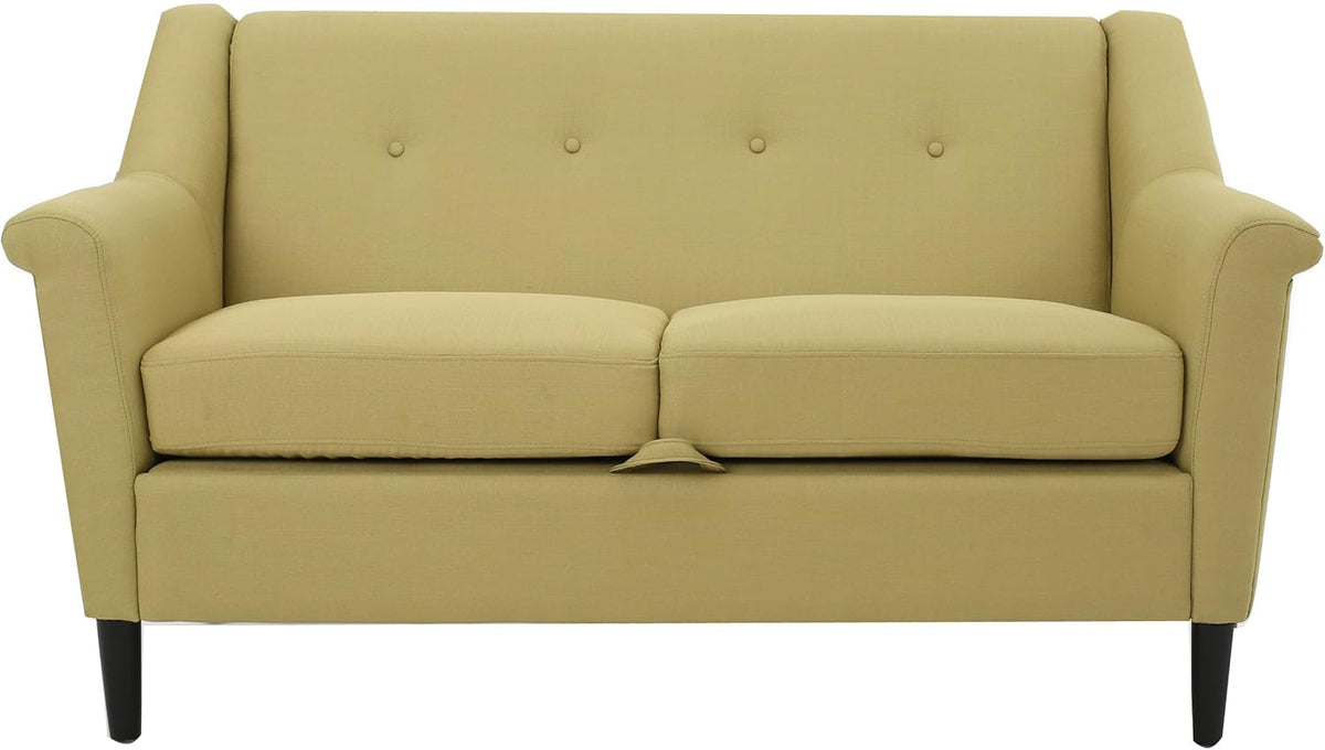 Light Green Fabric Sofa H336588