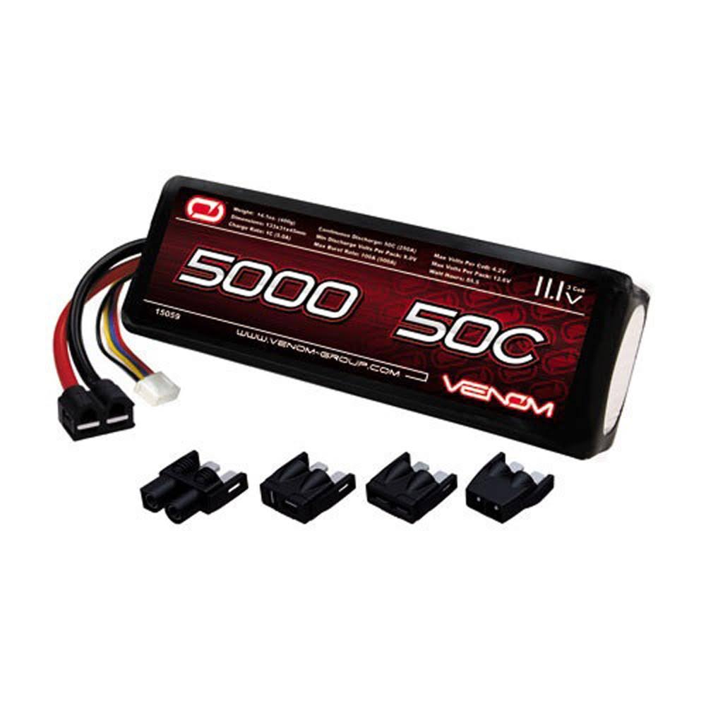 11.1V 5000mAh 50C 3S LiPo Battery with Uni Plug O918970