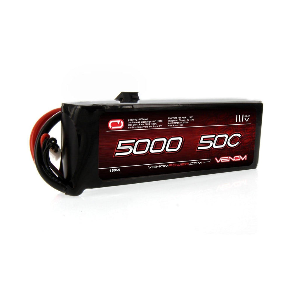 11.1V 5000mAh 50C 3S LiPo Battery with Uni Plug O918970