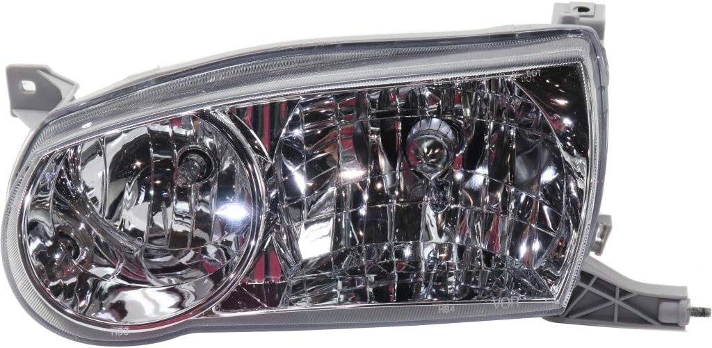 Passenger Side Headlight for Toyota Corolla 2001 2002 Pack of 2 G5023
