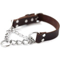 Leather Martingale Collar R37113