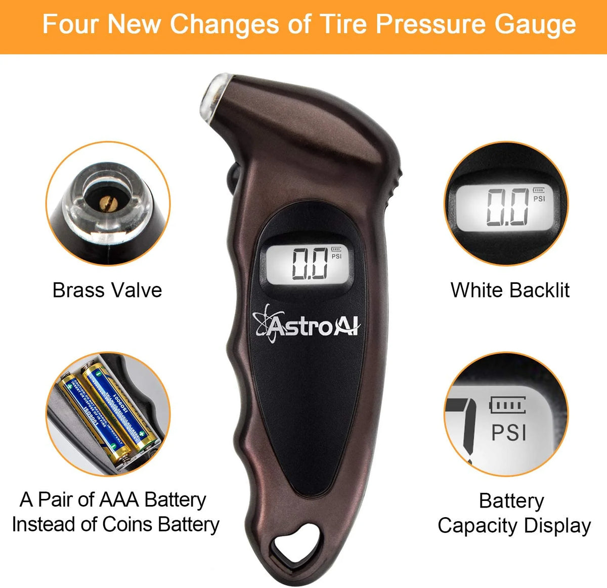 Digital Tire Pressure Gauge 150 PSI W898292