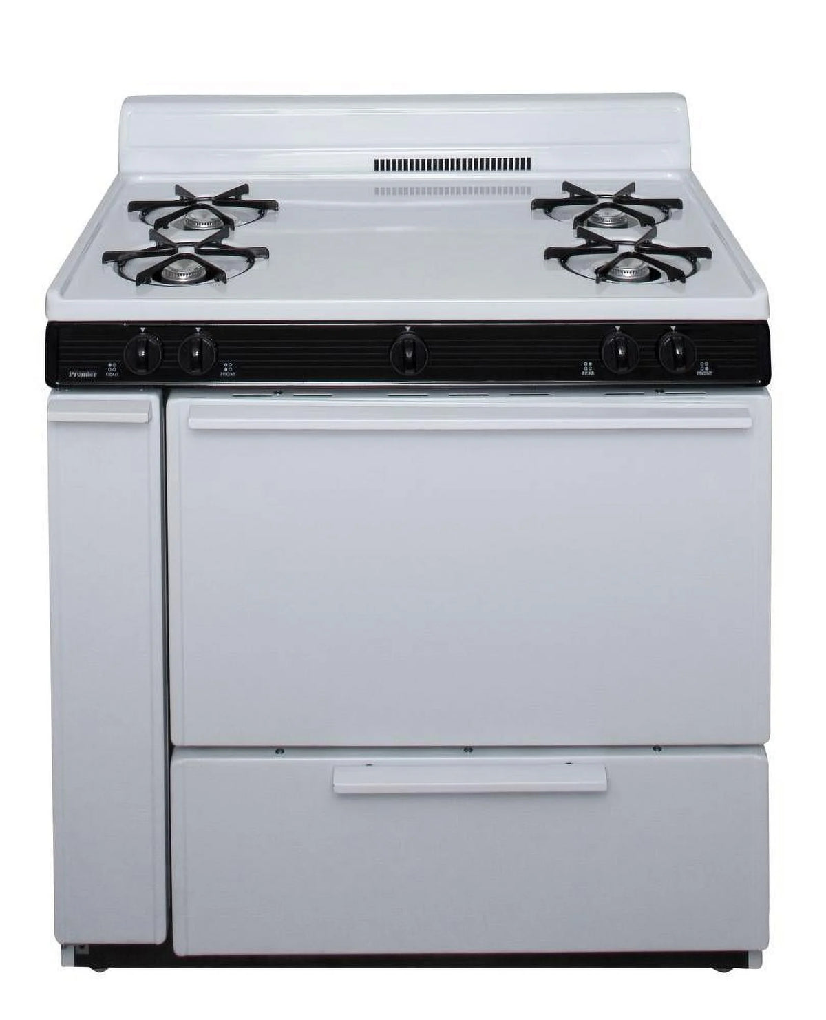 White Free Standing Gas Range N1868