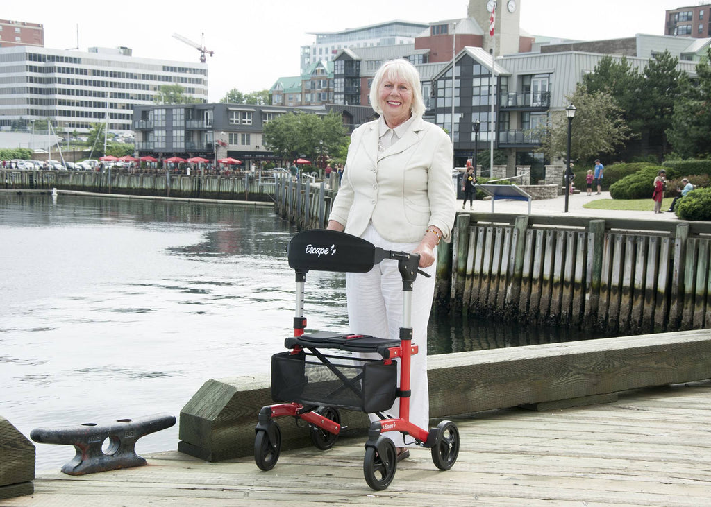 Red Rollator L5377