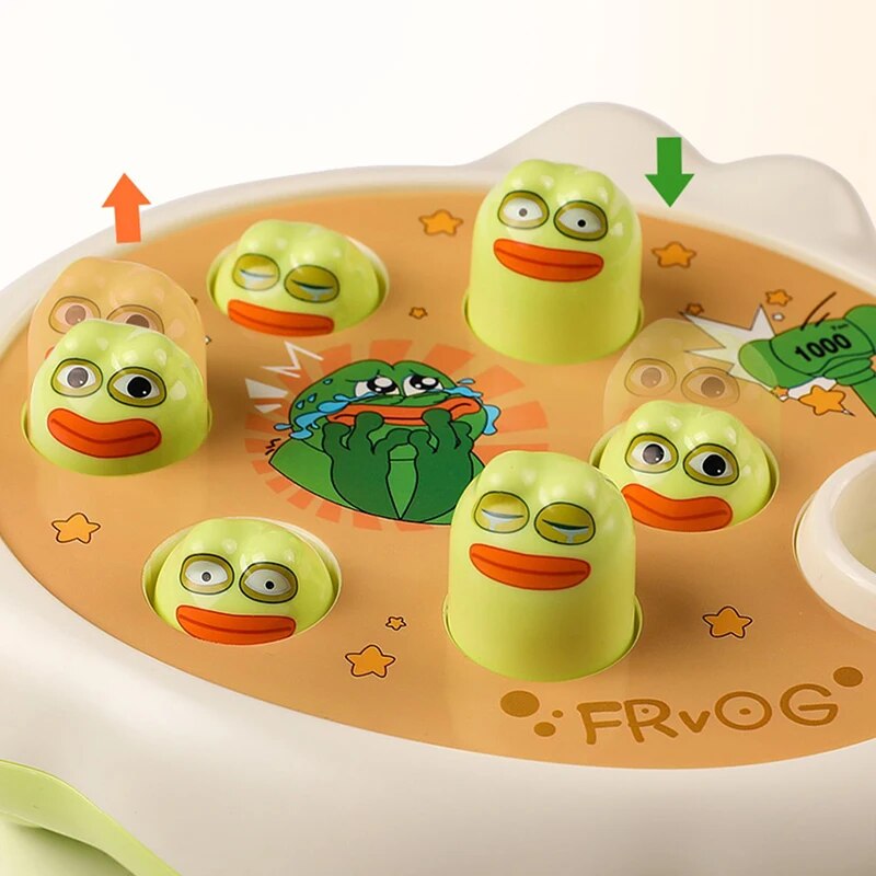Frog Whack a Mole Game Montessori Educational Puzzle Toys H700