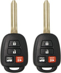 2 Pack Keyless Entry Remote Car Key O749