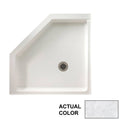 36-in x 36-in Neo-Angle Shower Base with Center Drain G131972