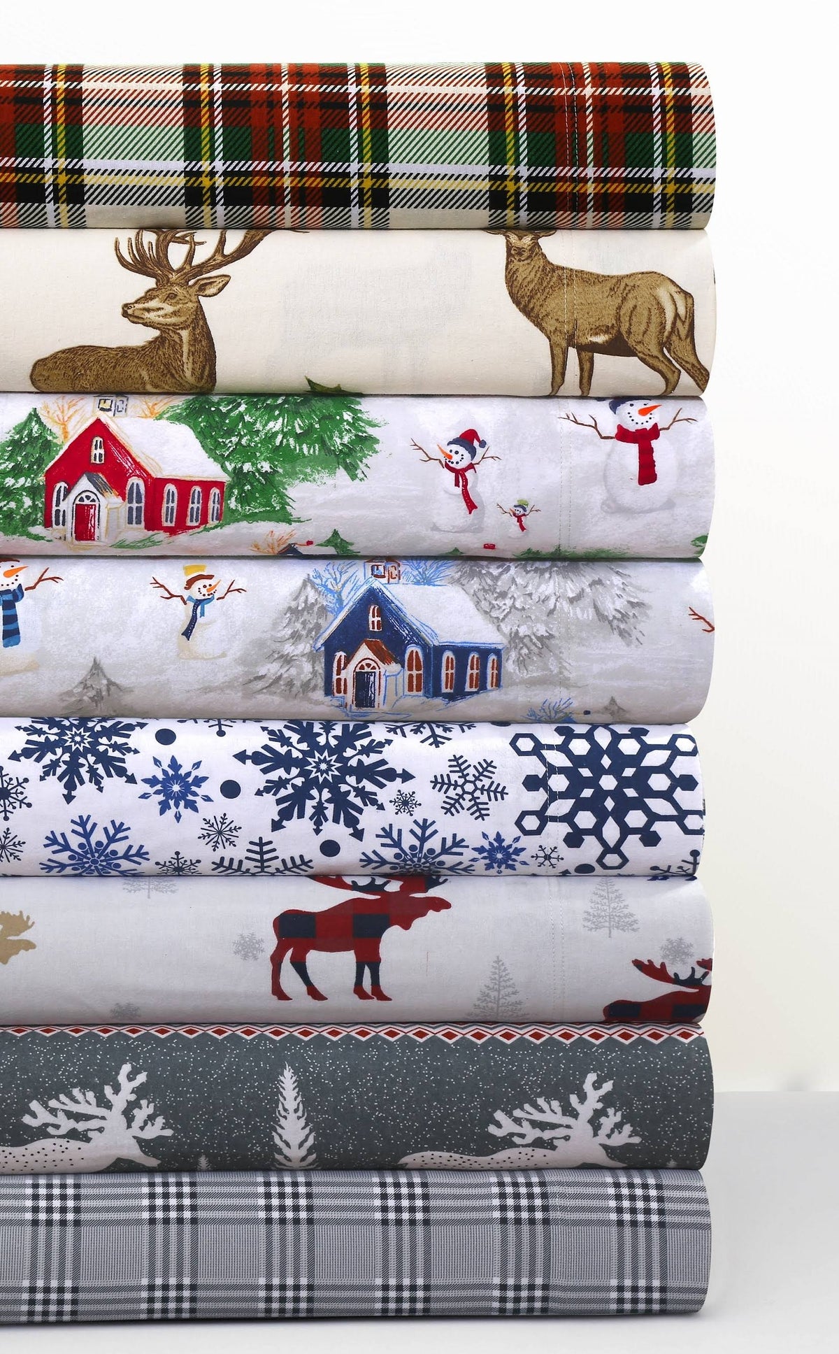 Queen Flannel Sheet Set M3398