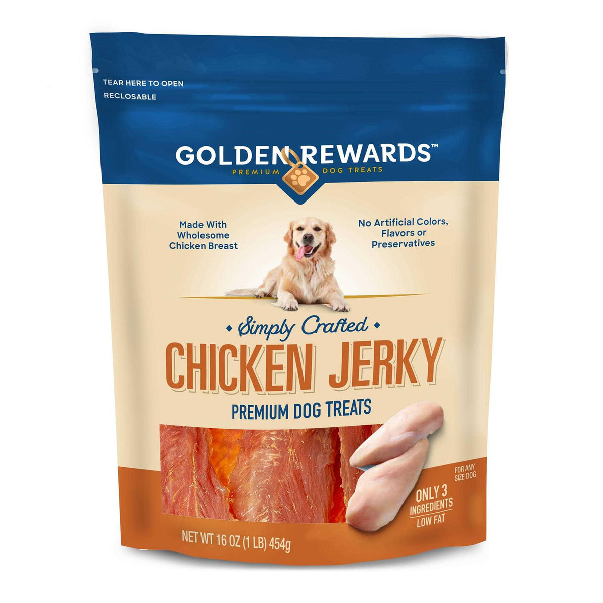 Chicken Jerky Dog Treats T20575