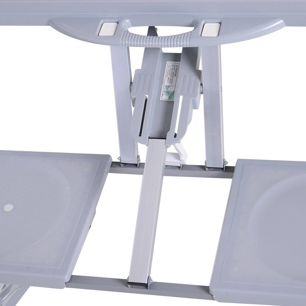 Camping Table with Chairs 4-Seat Set Foldable G352