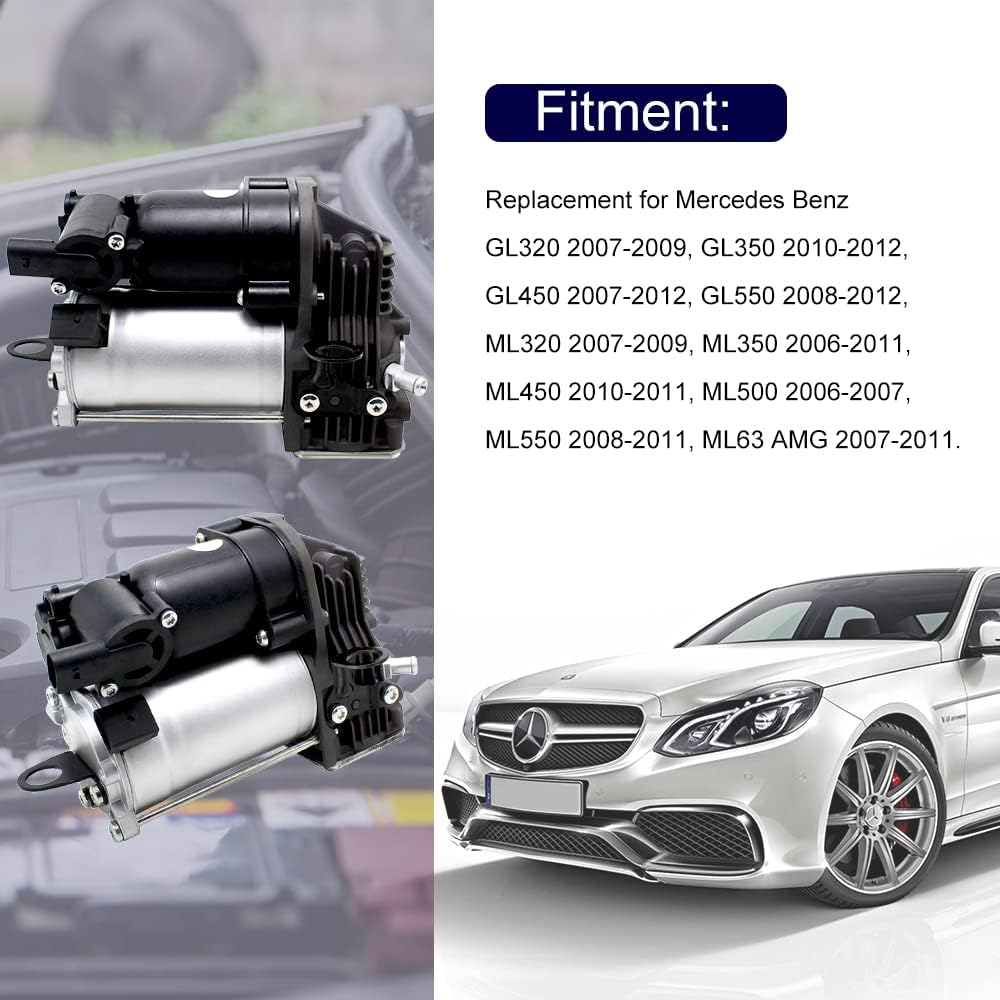 Air Suspension Compressor Pump for Mercedes-Benz 2006-2012 ML GL W164 G16734