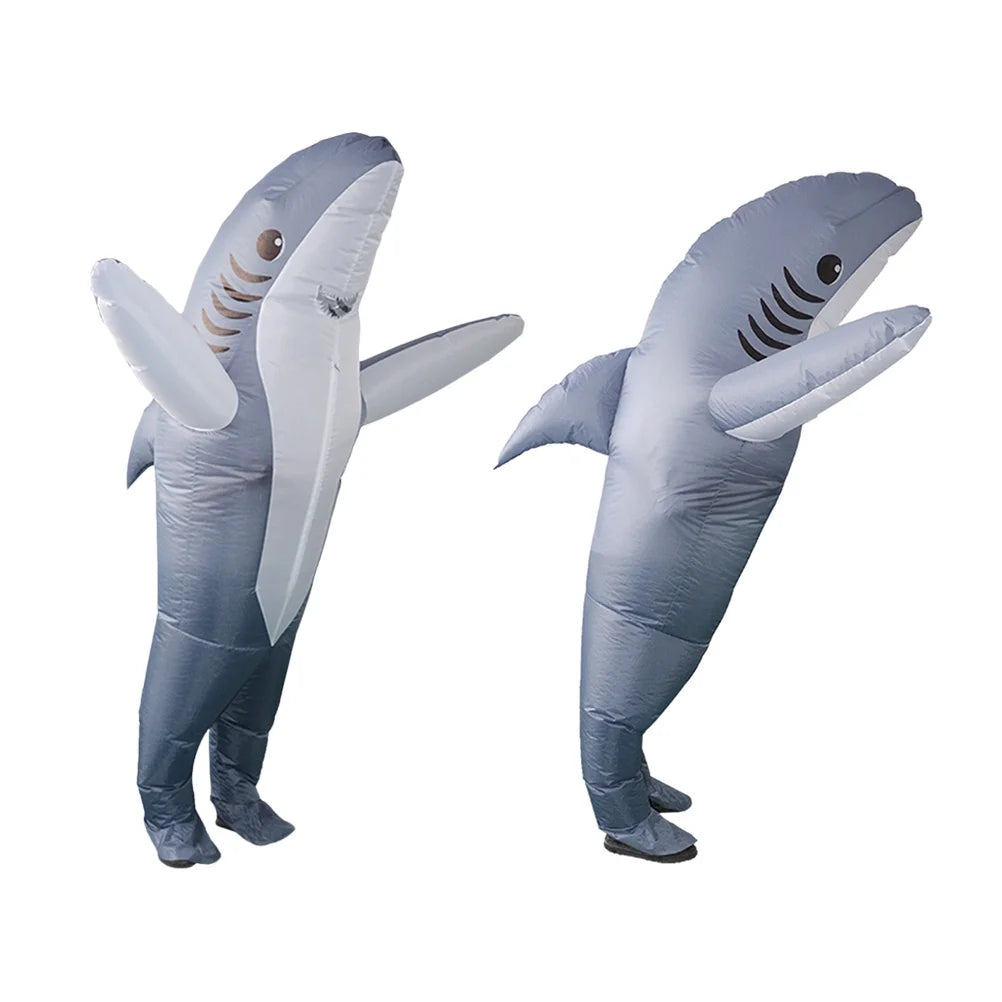 Grey Dolphin Inflatable Costume T609991
