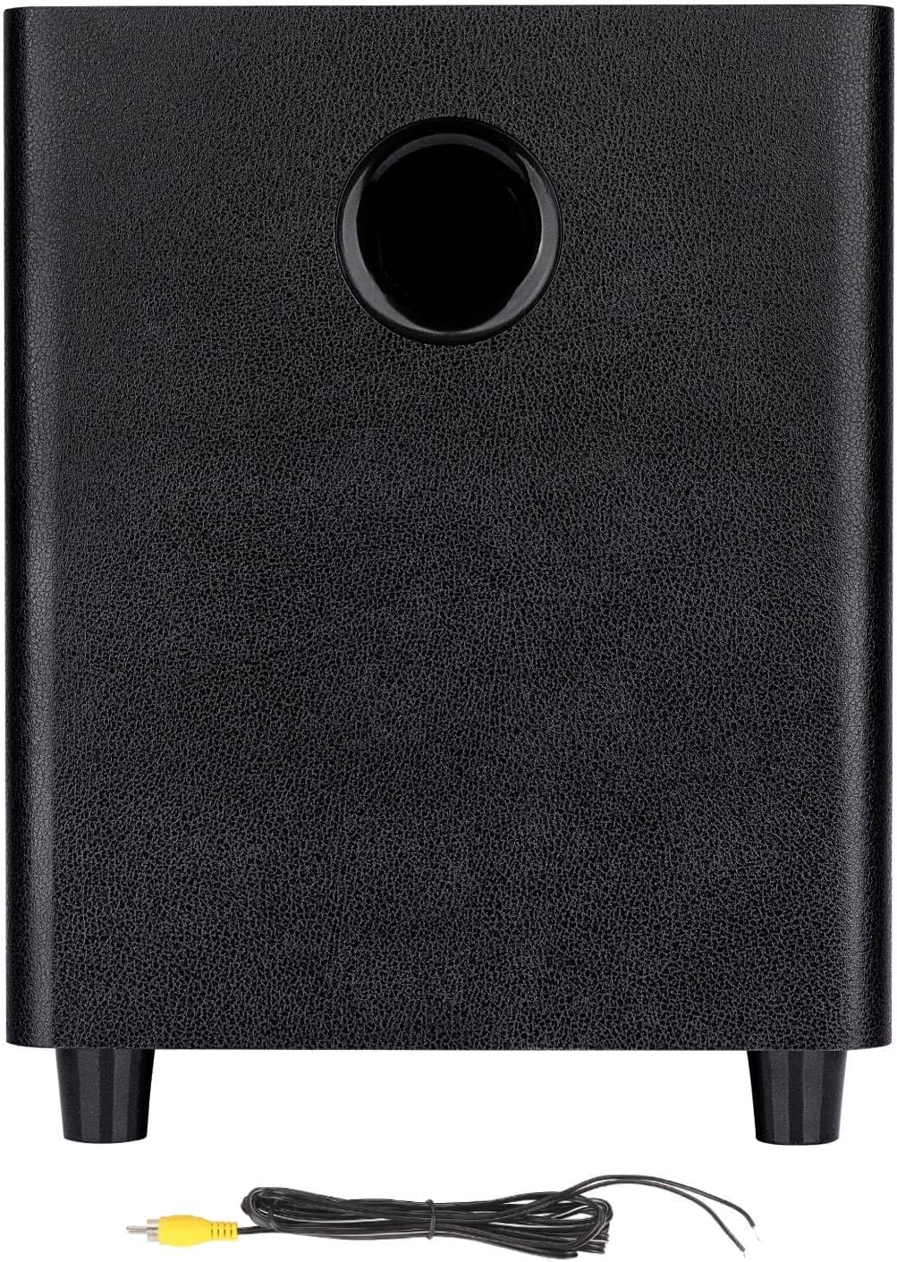 Black 8 Inch Passive Subwoofer Wood Material Z57488