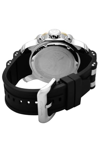 Stainless Steel and Silicone Quartz Watch A3459
