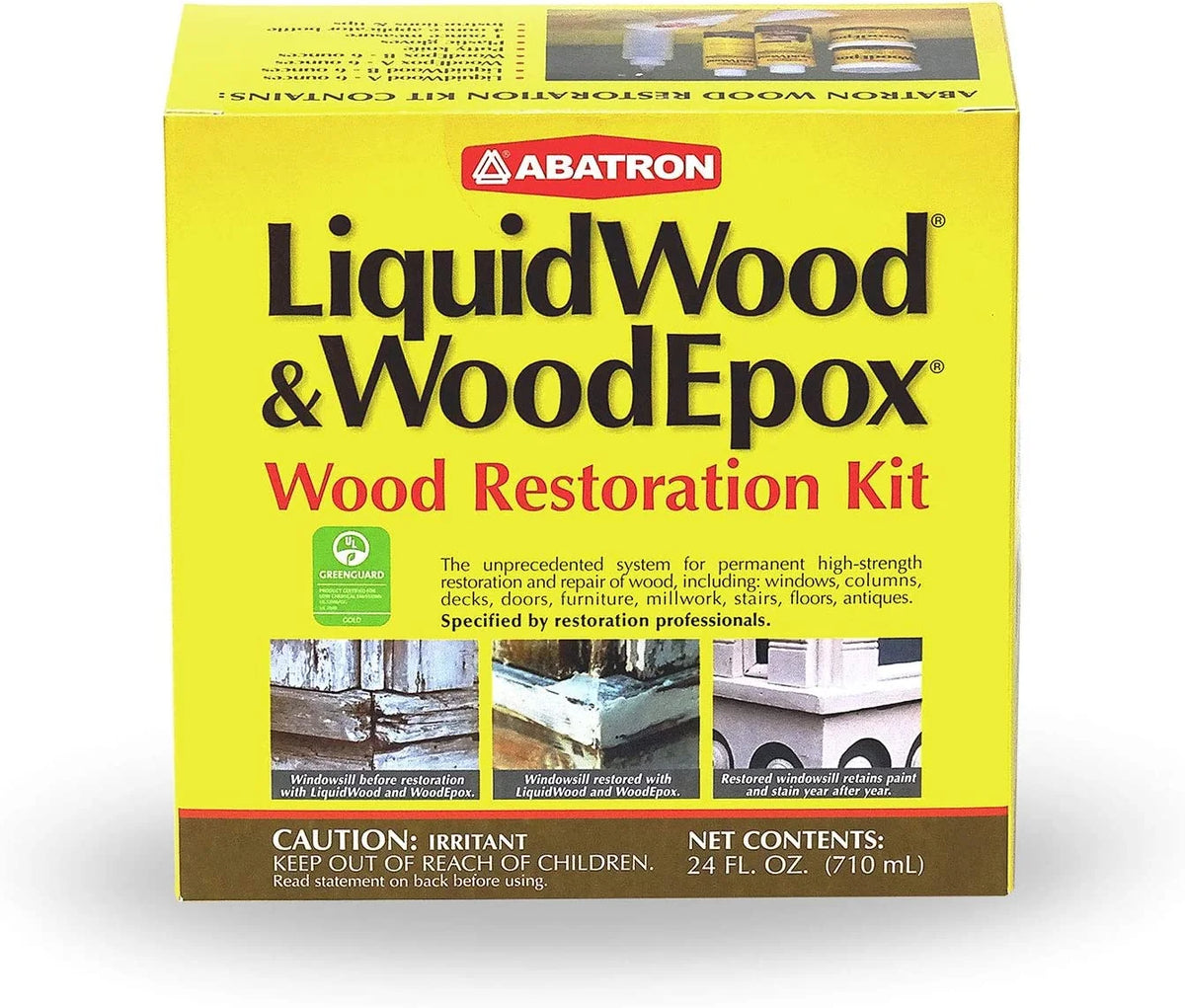 24 Oz Epoxy Resin Wood Restoration Kit H47521