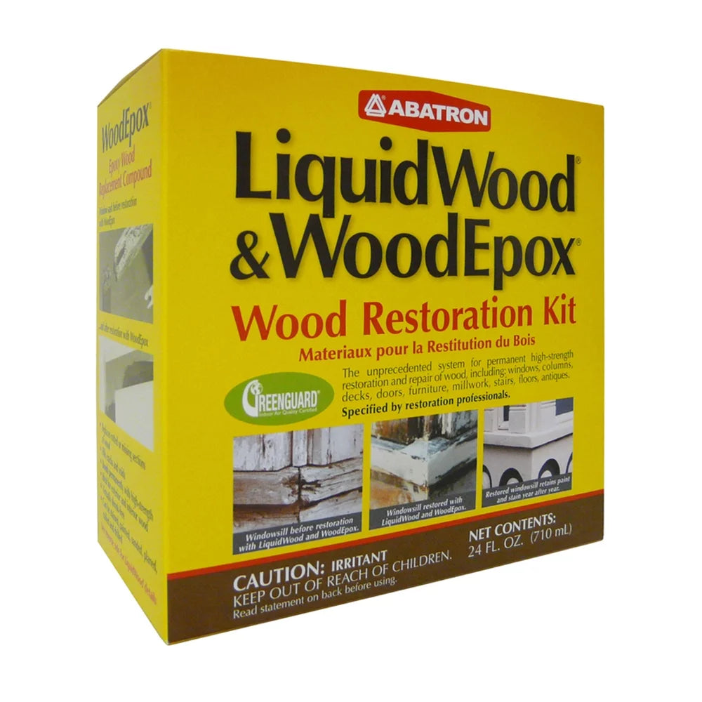 24 Oz Epoxy Resin Wood Restoration Kit H47521