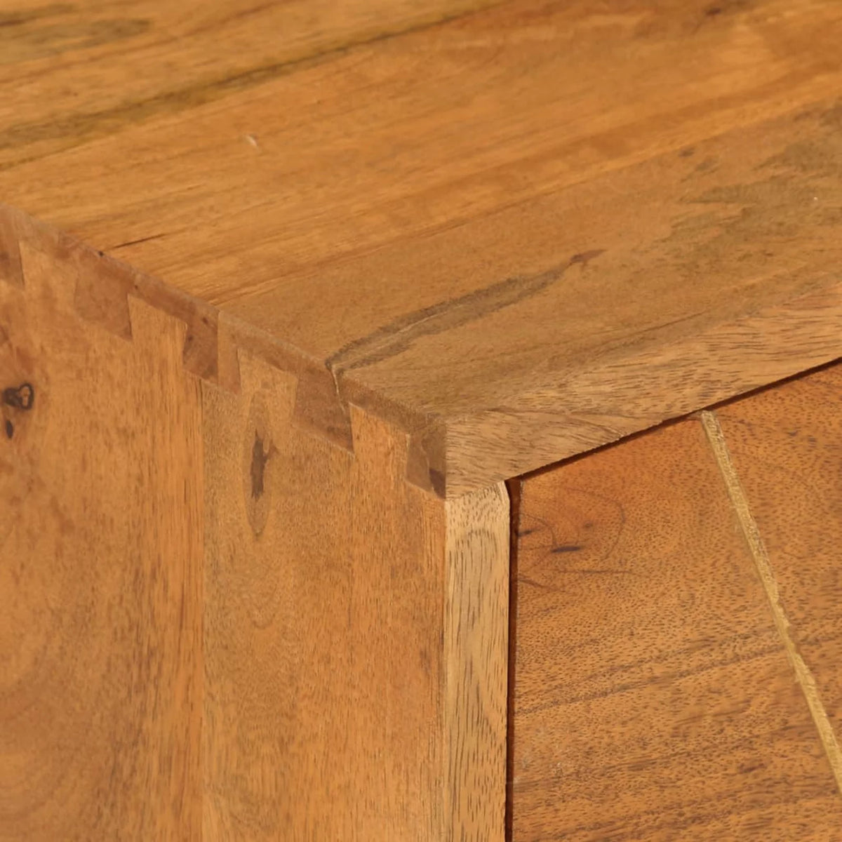 TV Cabinet Solid Mango Wood Y4553