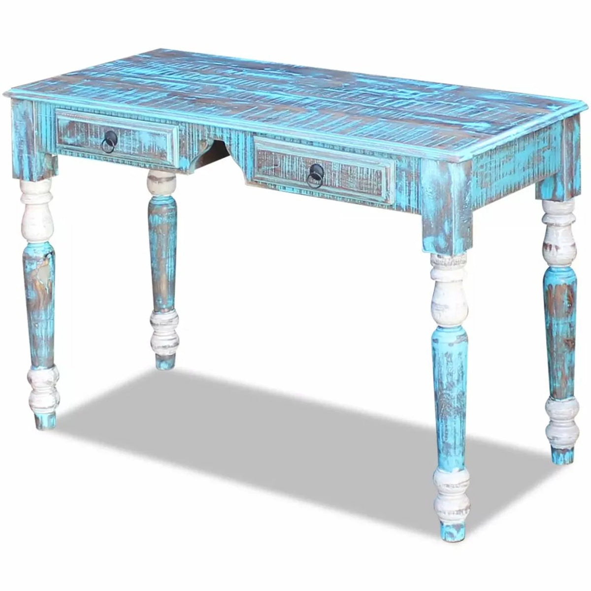 Solid Reclaimed Wood Desk E386445