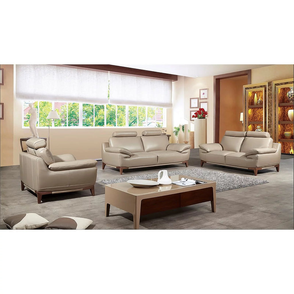 Tan Italian Full Leather Sofa P556