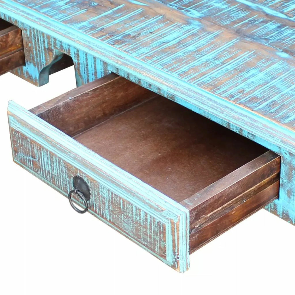 Solid Reclaimed Wood Desk E386445