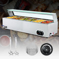 1200W Stainless Steel Bain Marie Food Warmer with 6 Pans Z2360