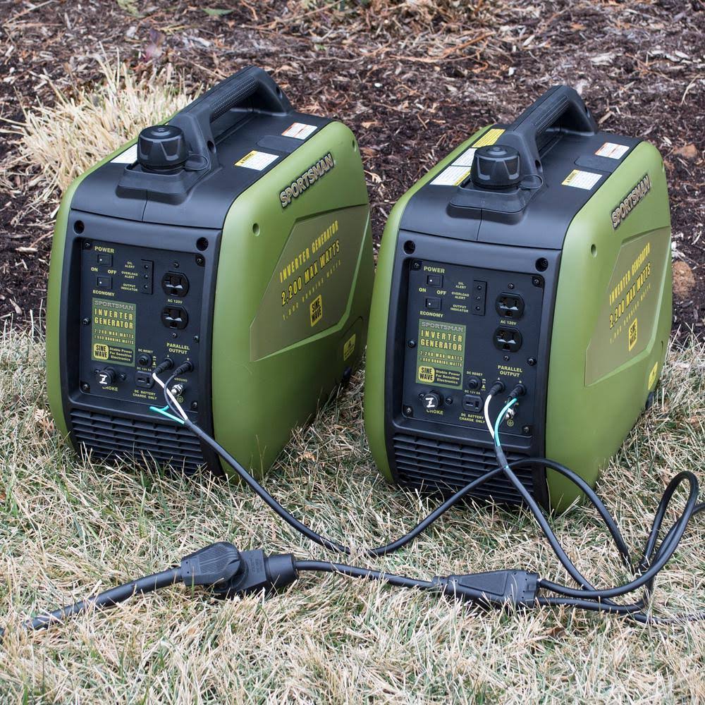 Portable Digital Inverter Generator 2200/1800-Watt Gasoline N7448