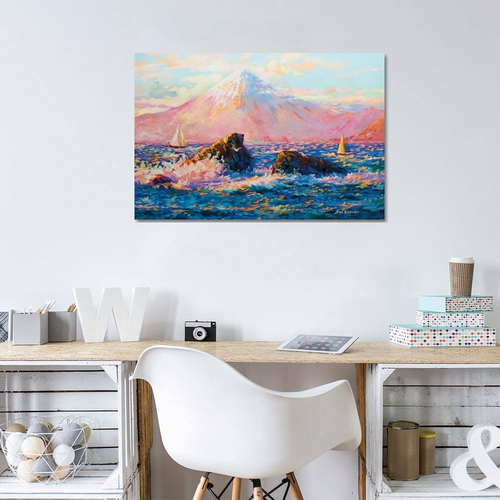 Mount Fuji Print Canvas Art E184