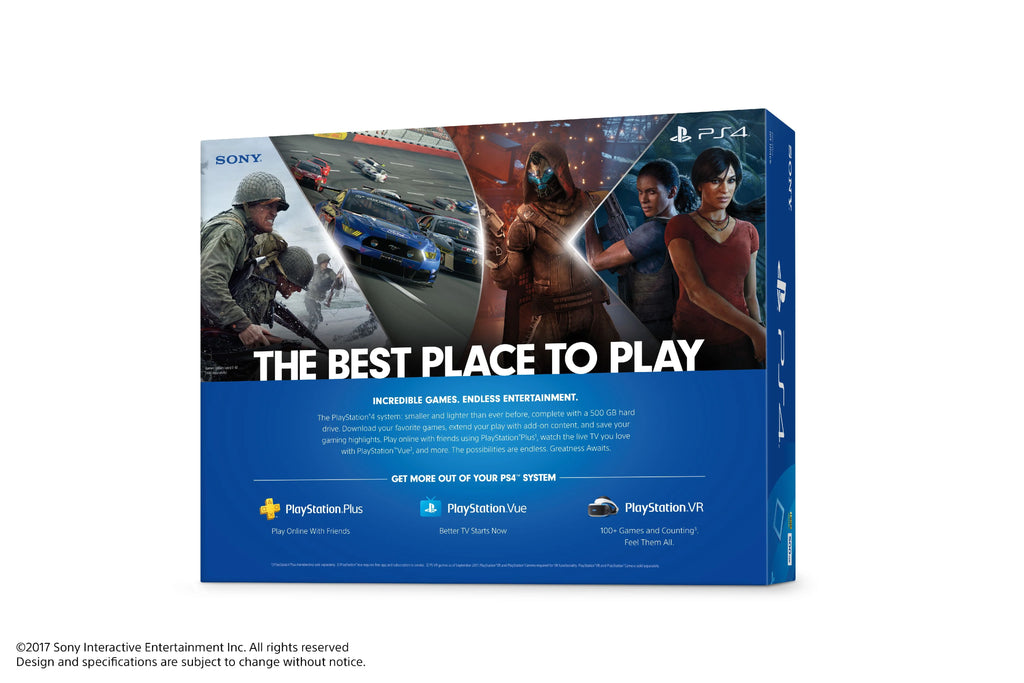 Restored Playstation Slim 500GB Gaming System R845
